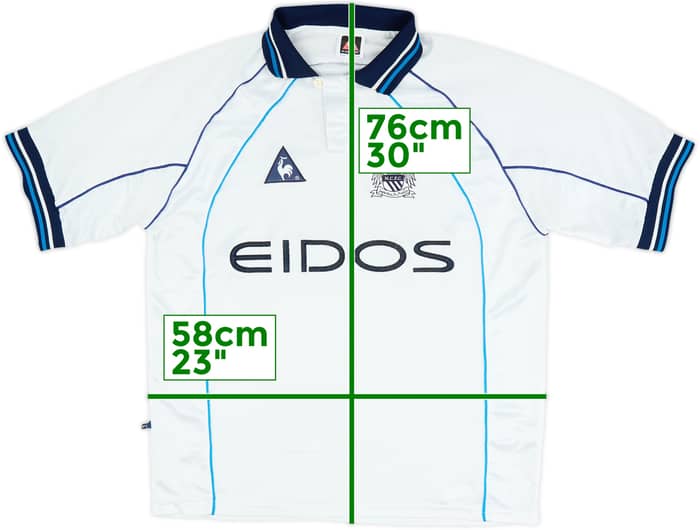 1999-00 Manchester City Away Shirt - 7/10 - (L)