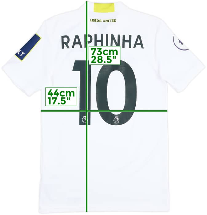 2021-22 Leeds United Home Shirt Raphinha #10 - 8/10 - (XS)
