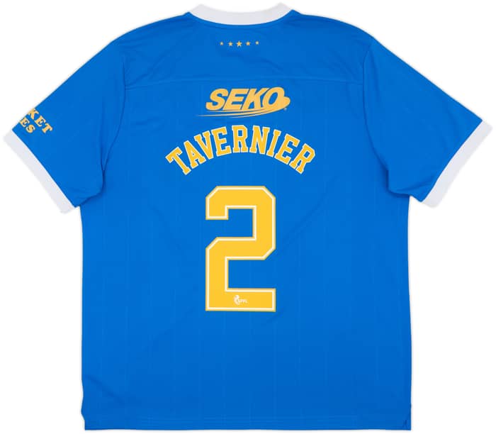 2021-22 Rangers Home Shirt Tavernier #2 - 7/10 - (3XL)