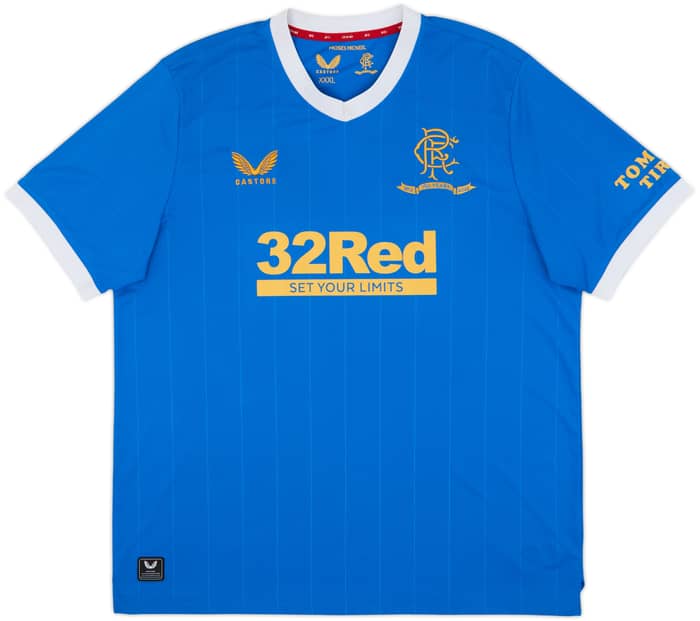 2021-22 Rangers Home Shirt Tavernier #2 - 7/10 - (3XL)