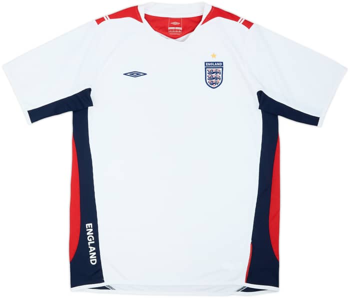 2004-06 England Umbro Training Shirt - 7/10 - (L)