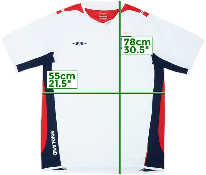 2004-06 England Umbro Training Shirt - 7/10 - (L)
