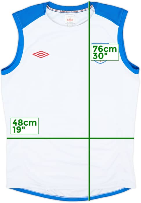2010-11 England Umbro Training Vest - 7/10 - (XL)