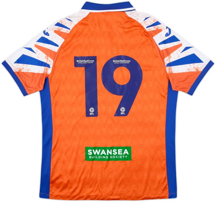 2022-23 Swansea Youth Match Issue Away Shirt #19