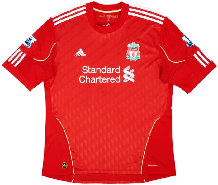 2010-12 Liverpool Camiseta local Gerrard #8 - 8/10 - (XL)