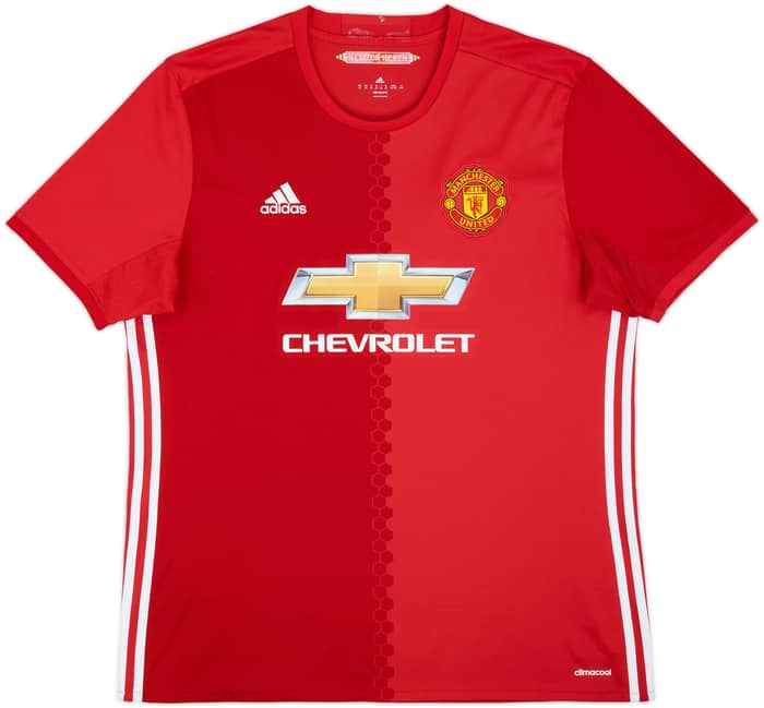 2016-17 Manchester United Home Shirt Ibrahimovic #9 - 6/10 - (XL)