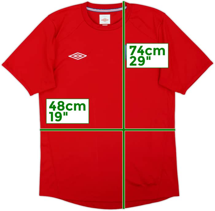 2010-11 England Umbro Training Shirt - 7/10 - (M)