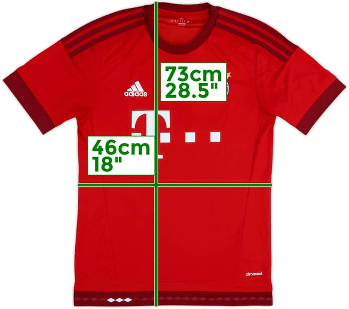 2015-16 Bayern Munich Home Shirt - 4/10 - (S)
