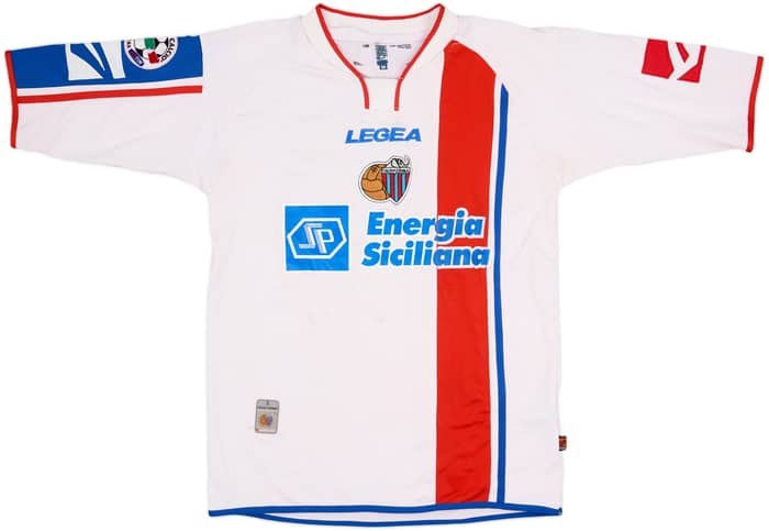 2006-08 Catania Primavera Match Issue Away Shirt #17