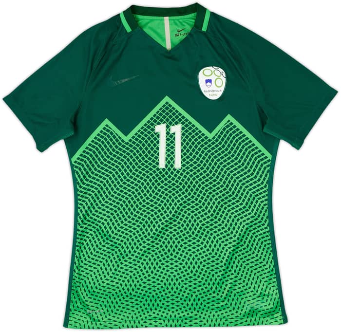 2016-17 Slovenia Player Issue Away Shirt #11 - 5/10 - (L)