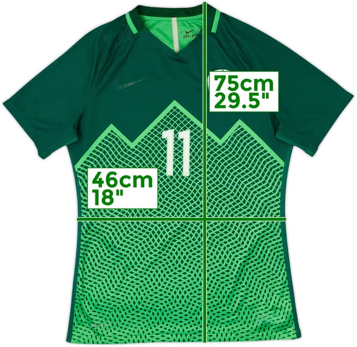 2016-17 Slovenia Player Issue Away Shirt #11 - 5/10 - (L)