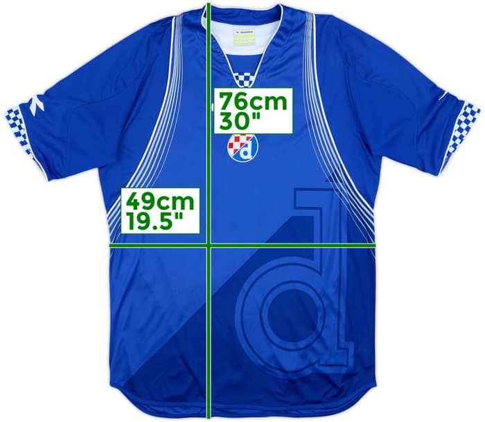 2007-08 NK Dinamo Zagreb European Home Shirt #16 - 7/10 - (M)