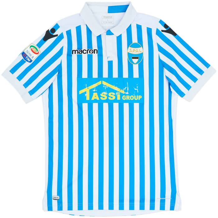 Camiseta de local del SPAL 2017-18 Schiavon #18 - 5/10 - (L)