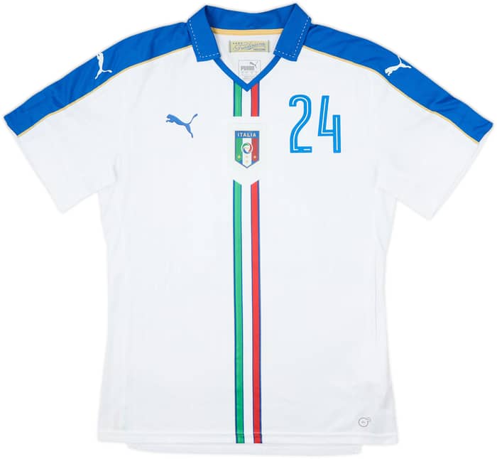 2016-17 Italy Away Shirt #24 - 8/10 - (L)