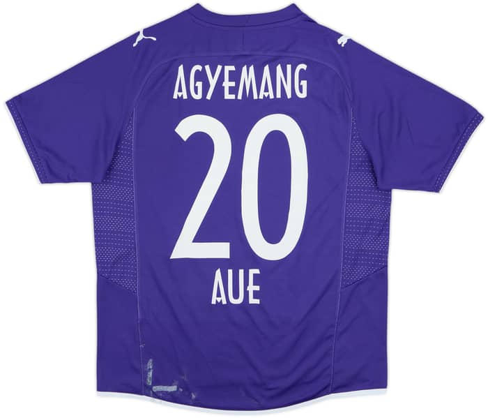 2009-10 Erzgebirge Aue Home Shirt Agyemang #20 - 5/10 - (L)