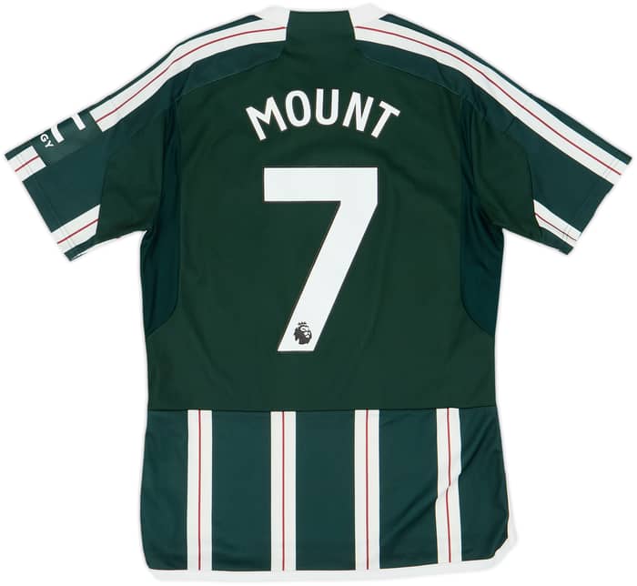 2023-24 Manchester United Away Shirt Mount #7 - 10/10 - (M)