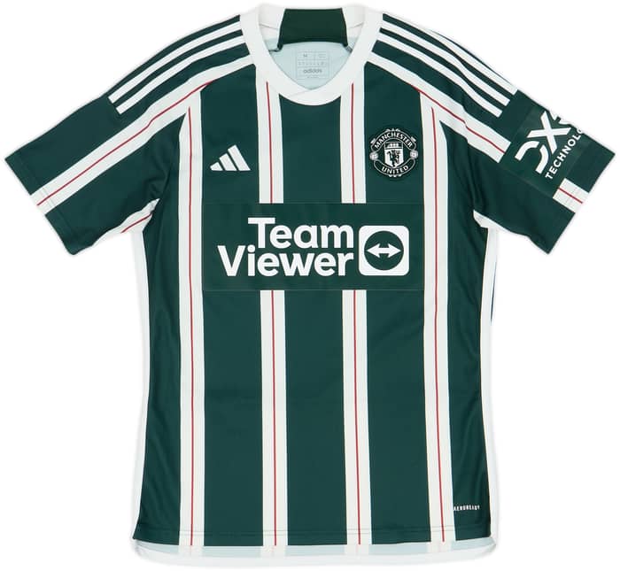 2023-24 Manchester United Away Shirt Mount #7 - 10/10 - (M)