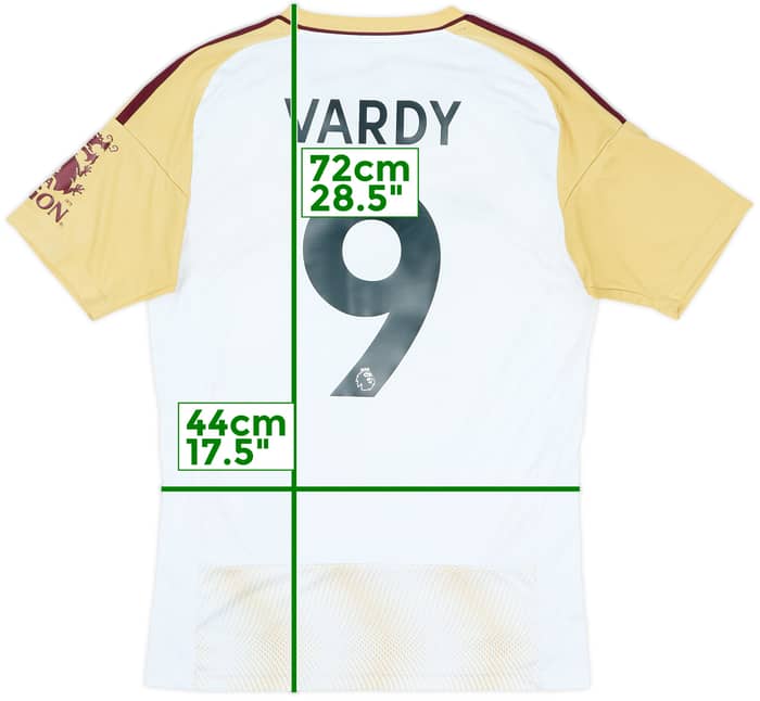 2022-23 Leicester Third Shirt Vardy #9 - 6/10 - (S)
