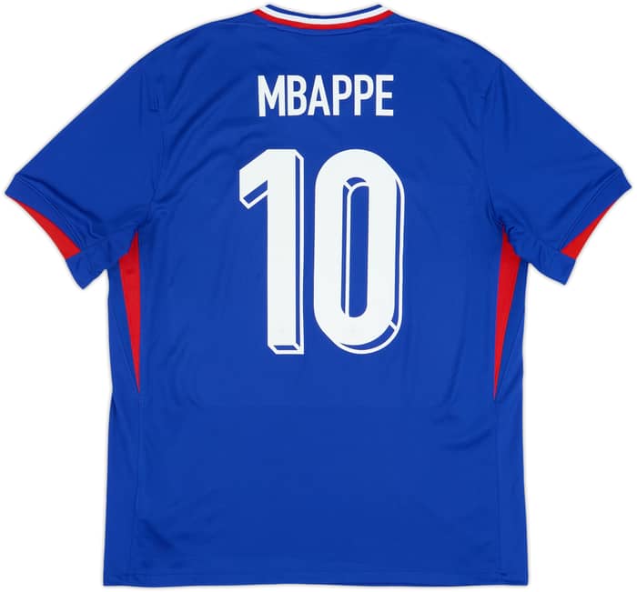 2024-25 France Home Shirt Mbappe #10 - 9/10 - (L)