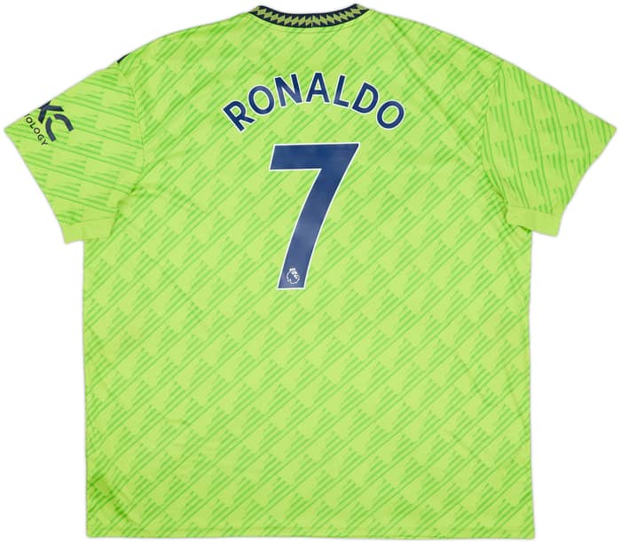 2022-23 Manchester United Third Shirt Ronaldo #7 - 9/10 - (3XL)