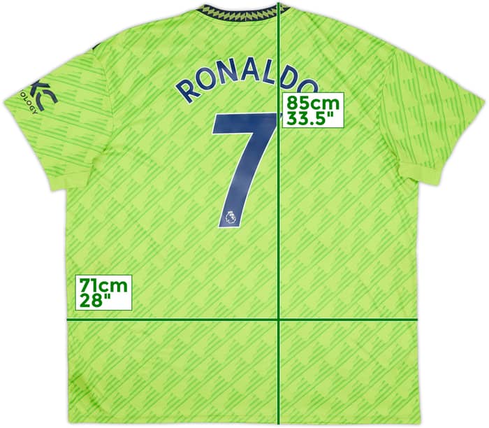 2022-23 Manchester United Third Shirt Ronaldo #7 - 9/10 - (3XL)