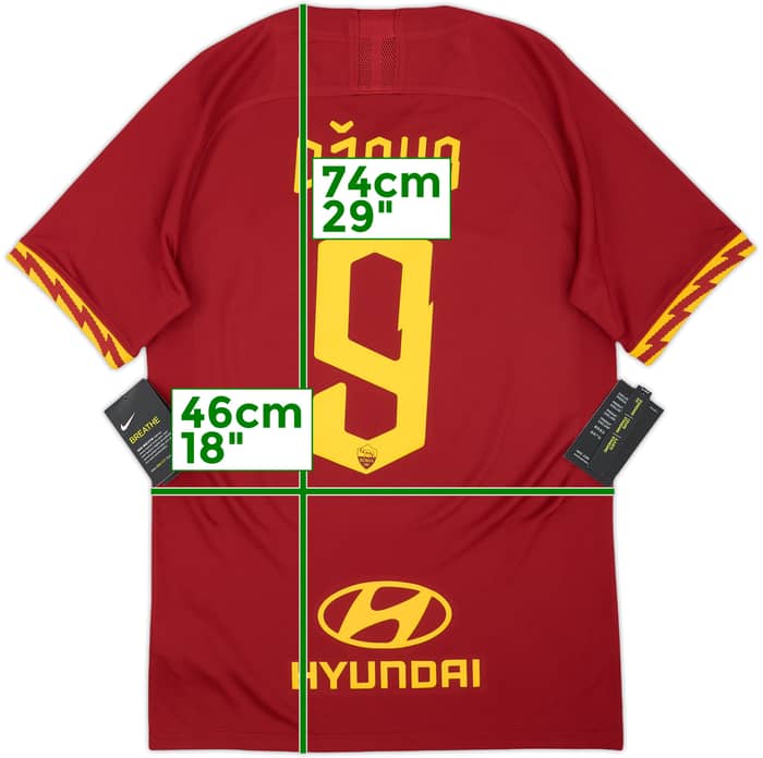 2019-20 Roma Home Shirt Dzeko #9 (S)