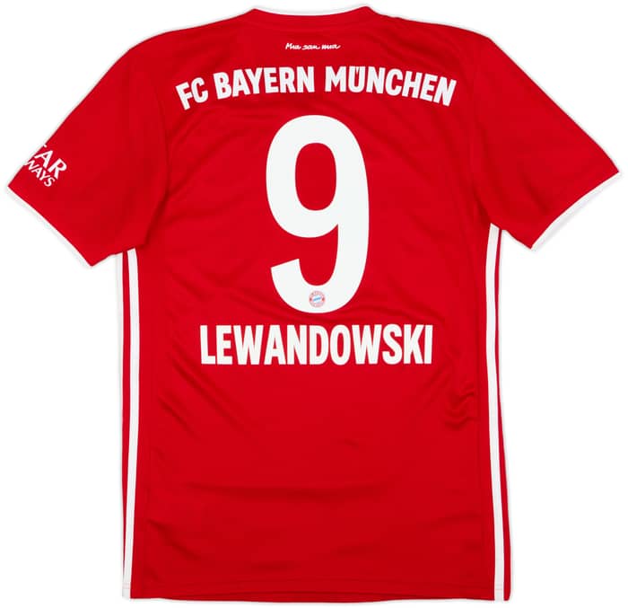 2020-21 Bayern Munich Camiseta Local Lewandowski #9 - 8/10 - (S)