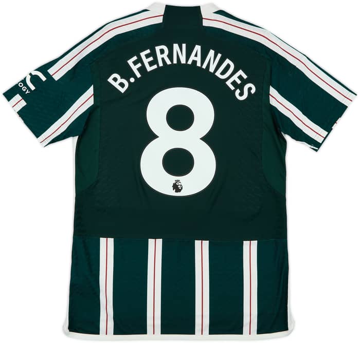 2023-24 Manchester United Authentic Away Shirt B.Fernandes #8 - 8/10 - (M)