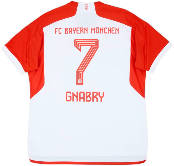 2023-24 Bayern Munich Home Shirt Gnabry #7 - 8/10 - (XL)
