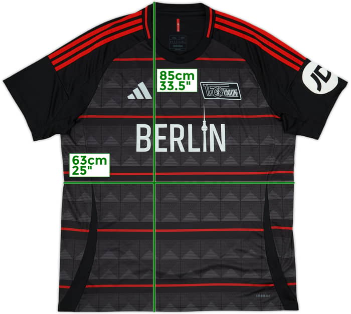 Camiseta de visitante del Union Berlin 2024-25 - 10/10 - (XXL)