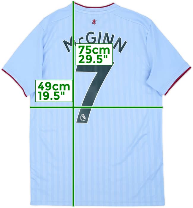 2022-23 Aston Villa Away Shirt McGinn #7 - 10/10 - (S)