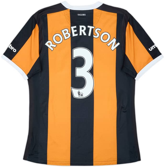 2016-17 Hull City Home Shirt Robertson #3 - 8/10 - (M)