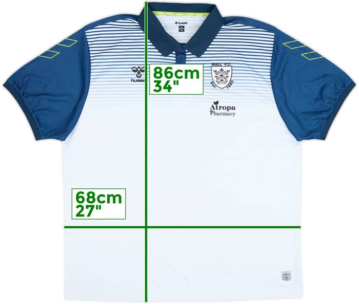 2023-24 Hull FC Hummel Polo Shirt - 6/10 - (5XL)
