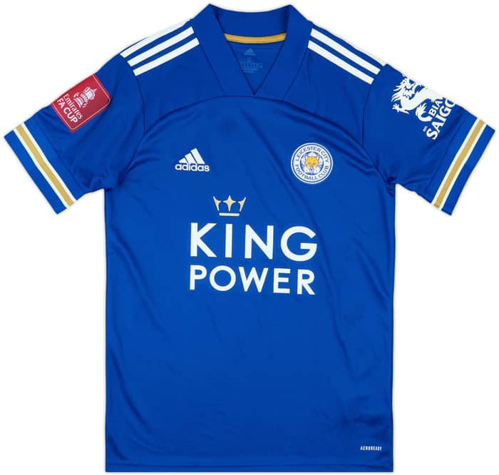 2019-20 Leicester Home Shirt Vardy #9 - 9/10 - (S)