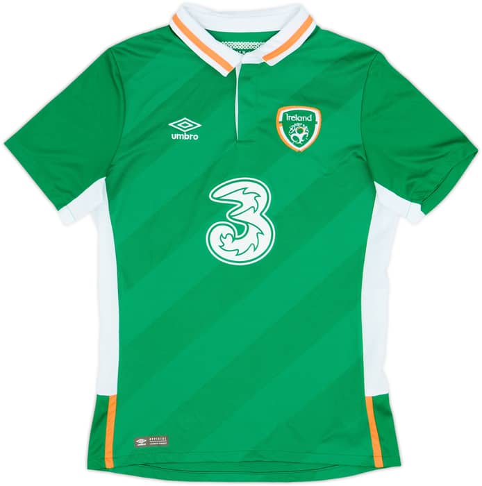 2016-17 Ireland Home Shirt Ward #17 - 8/10 - (L.Boys)
