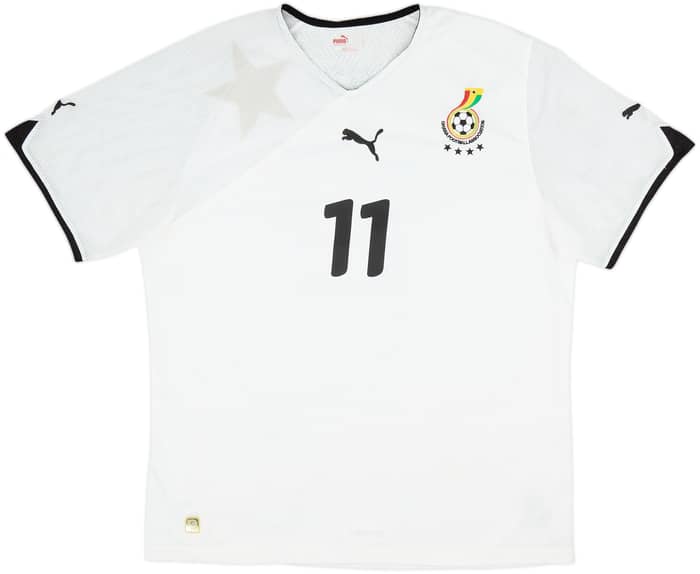 2010-11 Ghana Home Shirt Muntari #11 - 10/10 - (XL)
