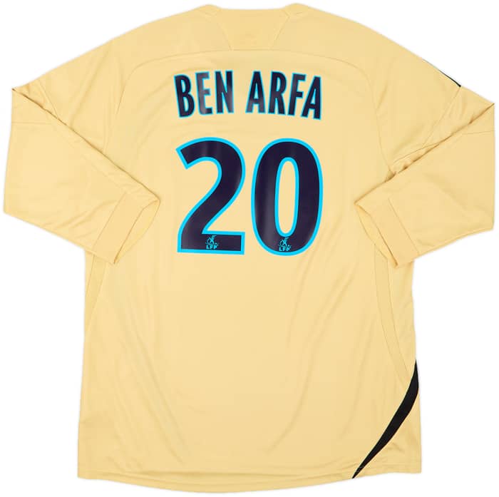 2008-09 Olympique Marseille Third L/S Shirt Ben Arfa #20 - 8/10 - (XL)