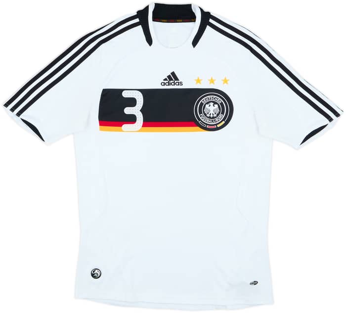 2008-09 Germany Home Shirt A.Friedrich #3 - 5/10 - (S)