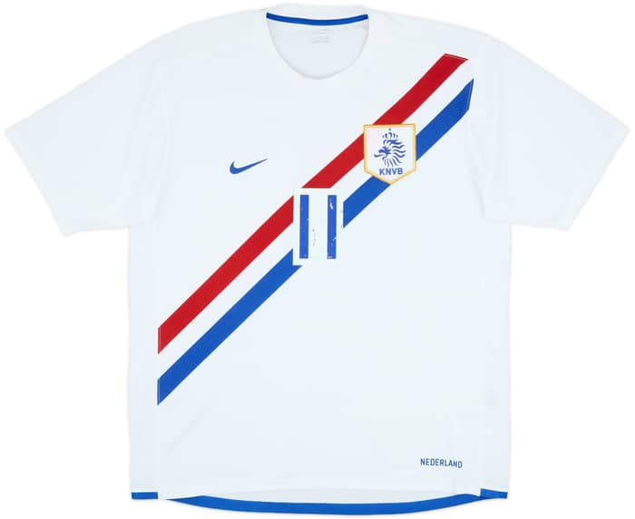 2006-08 Netherlands Away Shirt Robben #11 - 6/10 - (XL)