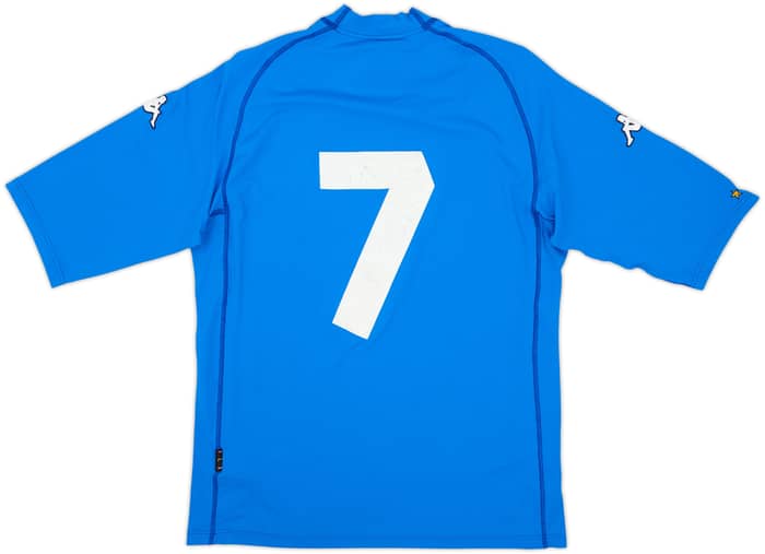 2000-01 Italy Match Issue Home Shirt #7