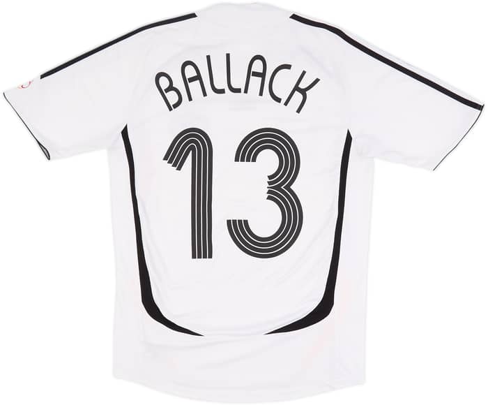 2005-07 Germany Home Shirt Ballack #13 - 5/10 - (S)