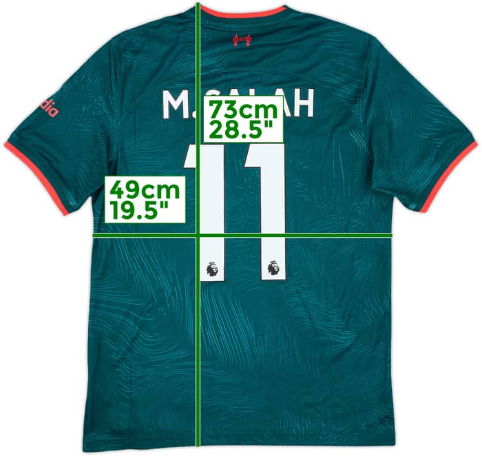 2022-23 Liverpool Third Shirt M.Salah #11 - 7/10 - (M)