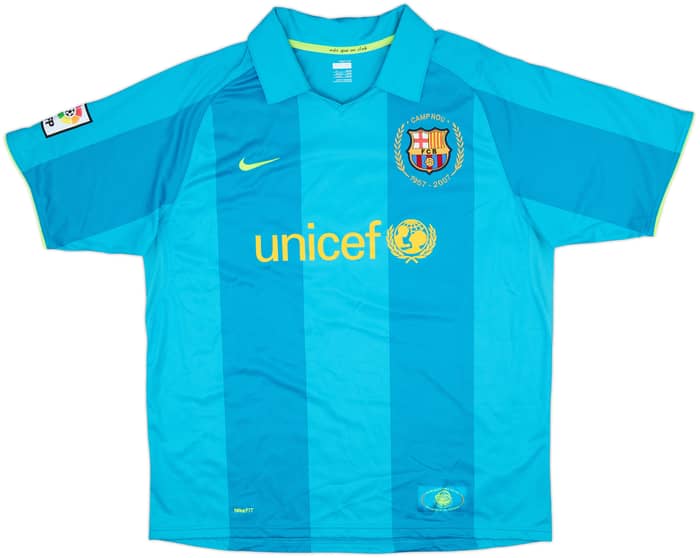 2007-09 Barcelona Away Shirt Ronaldinho #10 - 10/10 - (XL)