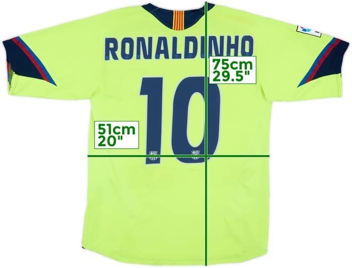 2006-07 Barcelona Third Shirt Ronaldinho #10 - 8/10 - (M)