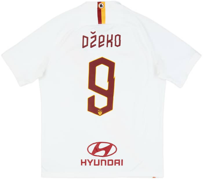2019-20 Roma Away Shirt Dzeko #9 - 7/10 - (L)