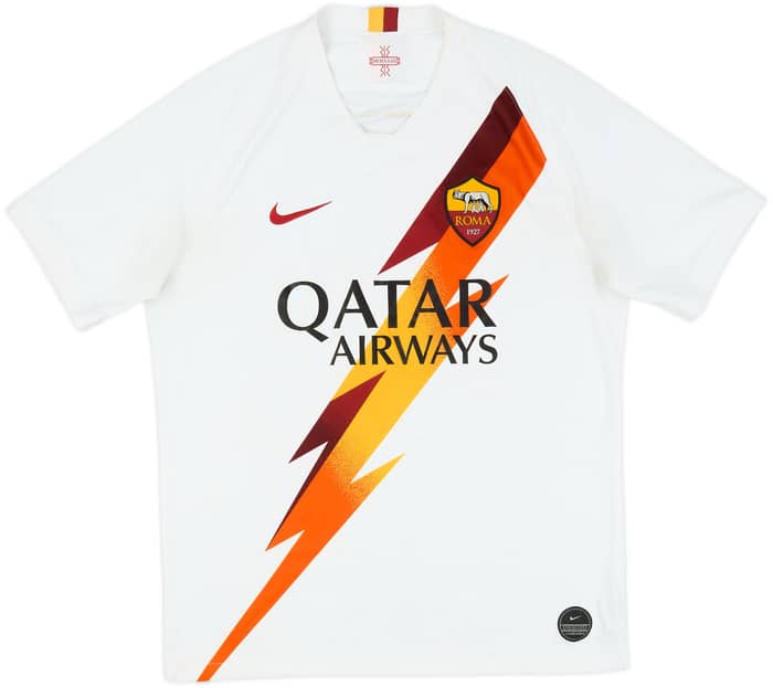2019-20 Roma Away Shirt Dzeko #9 - 7/10 - (L)