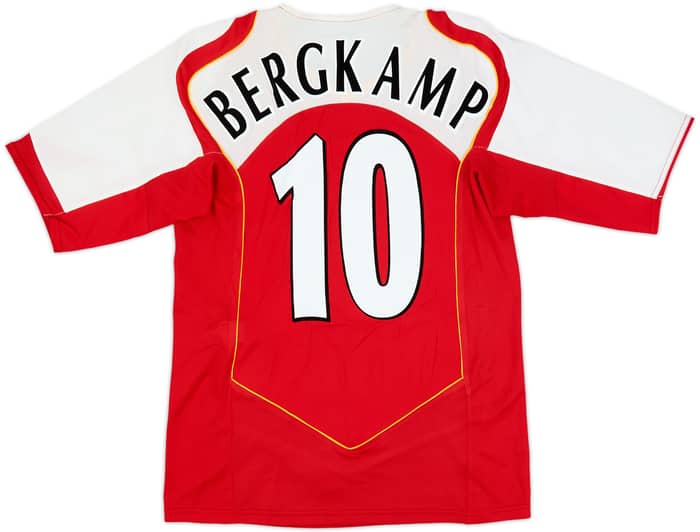 2004-05 Arsenal Home Shirt Bergkamp #10 - 10/10 - (S)