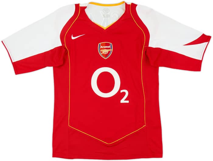 2004-05 Arsenal Home Shirt Bergkamp #10 - 10/10 - (S)