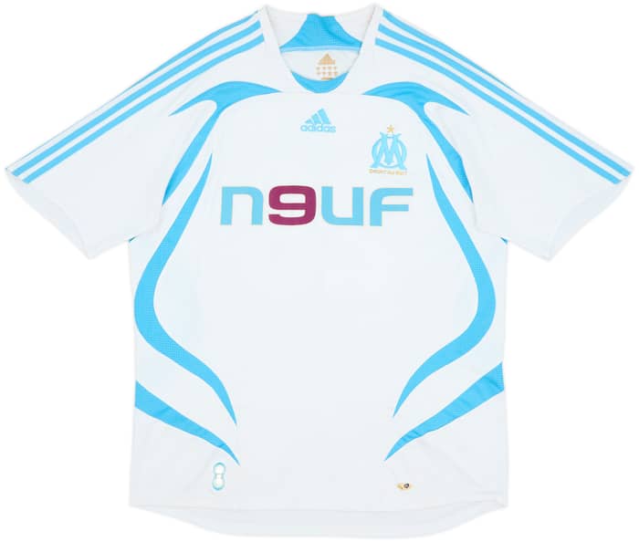 2007-08 Olympique Marseille Home Shirt Valbuena #28 - 7/10 - (L)