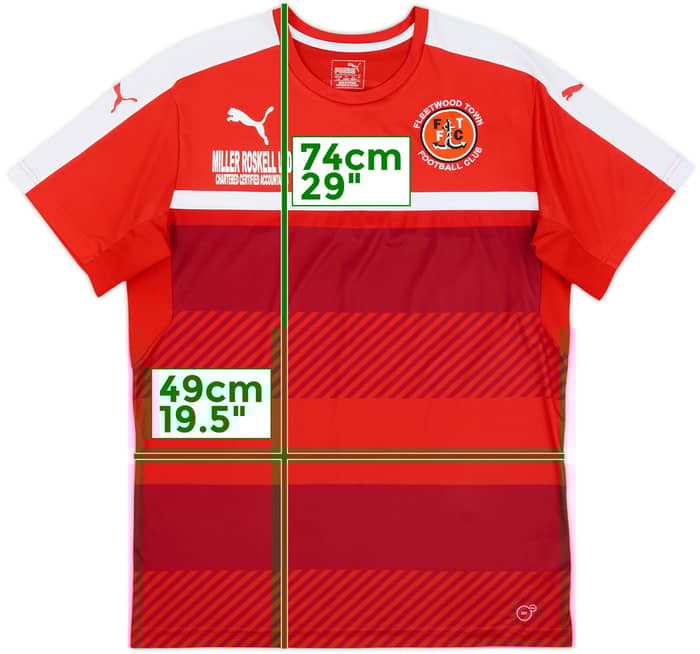 2016-17 Fleetwood Town Puma Training Shirt - 8/10 - (L)